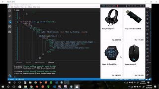 Membuat Responsif Card grid List Android dengan react native