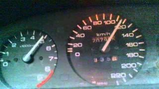 Honda Civic B18 0-140 Acceleration