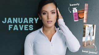JANUARY FAVES – Makeup, Skincare, Haircare, Books... & the BEST JEANS EVER!