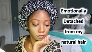 Chit Chat GRWM | Emotional detachment to my natural hair, Stolen content & Deva Curl controversy