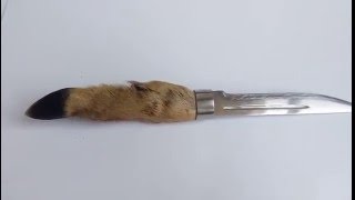 Козья ножка, нож своими руками