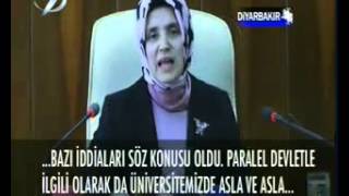 Türkiye'nin İlk Başörtülü Rektörü Ayşegül Jale Saraç Kameraların Karşısına Geçti.