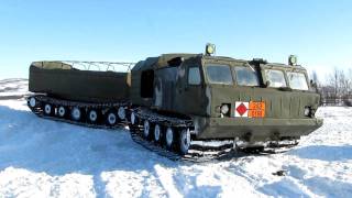 Гимнастика в исполнении ДТ-10П "Витязь" (Vityaz (ATV)