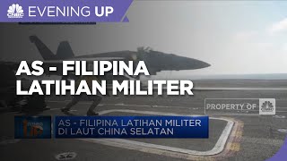 AS - Filipina Latihan Militer Di Laut China Selatan
