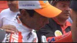 Vuelta ciclística manchada por dopaje de Nery Velásquez