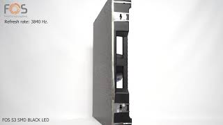 Indoor LED screen FOS S3 SMD BLACK LED