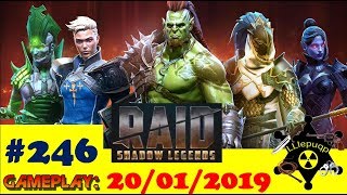 #246. Ползем в сторону арбитра | RAID: Shadow Legends  | 20/01/2020
