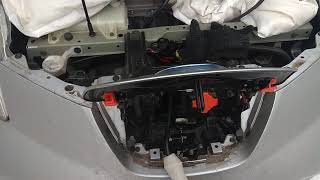 Nissan leaf/Ниссан Лиф зарядка, снятие порта Чадемо/Chademo