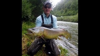 Slovenia fly fishing, Lustrik 2013