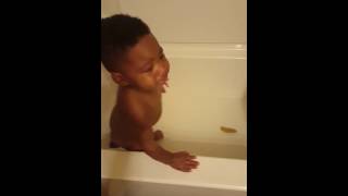 When your toddler poops in their bath!