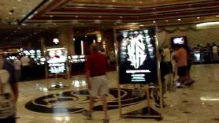 Walk in to MGM Grand Las Vegas Lobby and Casino Floor