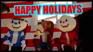 HELLO NEIGHBOR BETA 3 HOLIDAY MUGMAN BOSS