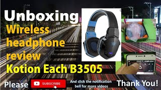 Wireless headphone review - Kotion Each B3505