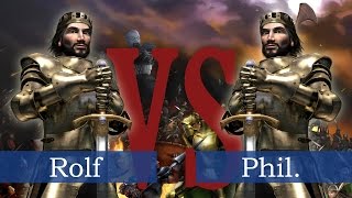 Stronghold Legends KING ARTHUR Tournament - Rolf vs Phil. | Round 1