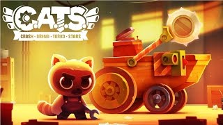 С.A.T.S -  Мультик игра про котиков конструкторов боевых машин Мульт ИГРА #Мобильные игры
