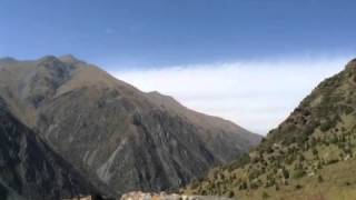 Ala-Archa national park in Kyrgyzstan +