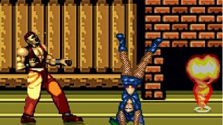 Streets Of Rage Remake V5 MOD Double Dragon 3 Nes Longplay