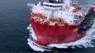 26 Tugboats on-board Semi-sub, watch Aerial Photographer Tommy Chia & crew from Singapore in action.