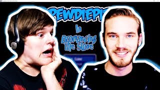 PEWDIEPIE WEARS PINK THONGS! | Pewdiepie in Bromancing the Stone: Fan Game