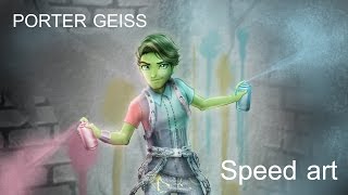PORTER GEISS -Monster High-Speed Art