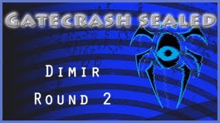 GTC sealed #1 - Round 2 with Dimir (Magic the gathering)