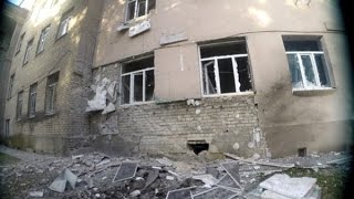 ШОКИРУЮЩЕЕ ВИДЕО! Украина 2014 Последствия обстрела Харцызска Новости сегодня