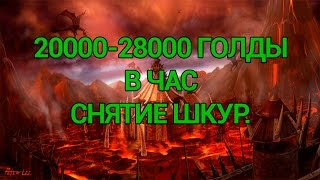 20000-28000 голд за 15 минут. Фарм золота на пиратке World of Warcraft