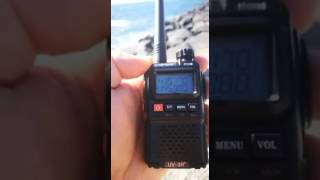 RX satellite AO-85 with Baofeng UV3R+.