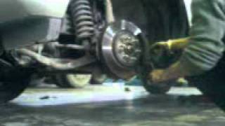 Замена колодок NISSAN PATHFINDER