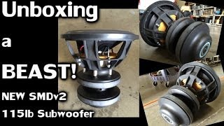 Unboxing the BEASTLY 115lb 5000 Watt RMS  SMD v2 15" Subwoofer (Coming Soon!)