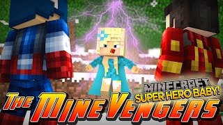 Minecraft Adventure - FINDING A SUPER HERO BABY!!!