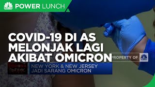 Covid-19 di AS Melonjak Lagi Akibat Omicron