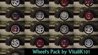 [GTA SA] Wheels Mod - Wheel's Pack by VitaliK101
