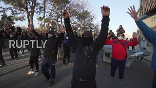 Spain: Metalworkers scuffle with riot police on third day of strike in Cadiz