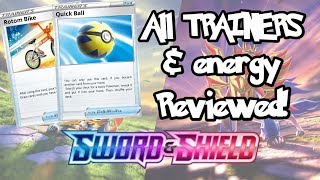 Sword & Shield TCG - ALL TRAINERS RATED | Pokemon TCG