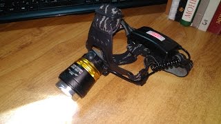 Затариваюсь к сезону. Налобный фонарь High Power FA-D18 XML-T6