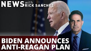 President Biden announces anti-Reagan plan