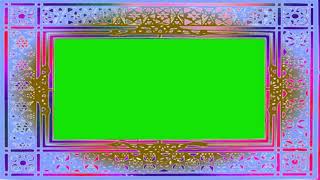 MOTION PICTURE FRAME GREEN SCREEN EFFECT 211