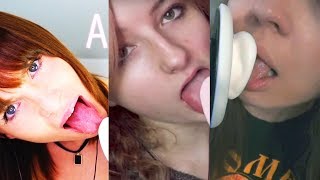 ASMR - my favorite ear licking clips