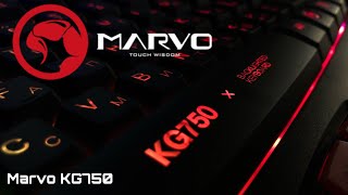 Marvo KG750 – обзор игровой клавиатуры