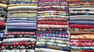 ১৬০ টাকায় কিনুন দারুন লিলেন গজ কাপড় কালেকশন |Gauje fabric collection and price