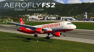 Aerofly FS 2 - Orbx - Innsbruck Airport I Landeanflug I Airbus A320-200 [Deutsch/HD]