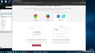 Mendeley Web Importer with Edge Browser