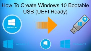 How to Create Windows 10 Bootable USB [UEFI Ready]