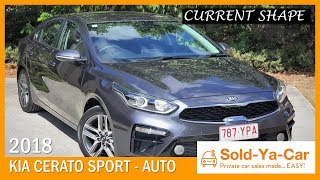 SOLD - 2018 KIA CERATO SPORT SEDAN