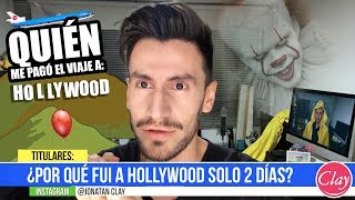 ¡MI primera vez en U.S.A! ¿Quién me llevó a HOLLYWOOD? Miren el mensaje de mi mamá (la real)