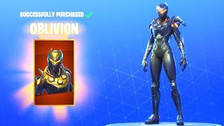 *NEW* FEMALE OMEGA SKIN!! (Oblivion) Fortnite Battle Royale
