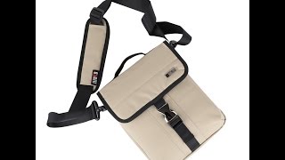 BUBM Shock and Water Resistant 10.1" Shoulder Bag Tablet Messenger Bag For Ipad Mobile Devices