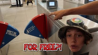 HOW TO GET ON PUBLIC TRANSPORT FOR FREE!!