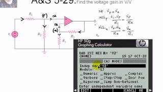 Op Amps (Complete draft of storyboard) The Final Tutorial on Op Amps